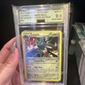 2017 POKEMON XY FATES COLLIDE COSMOS-KNOCK OUT COLL #63 LUCARIO-HOLO AGS 9.5