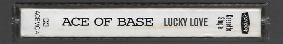 Ace Of Base Lucky Love CASSETTE SINGLE Electronic Pop Synth-pop, Europop - Image 4 of 4
