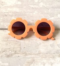 GapKids Flower Sunglasses Neon Orange Gap Brand Kids Toddler Glasses NEW