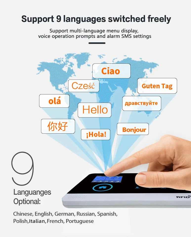 Alarm System for Home Burglar Security Alarm Wireless Smart House App Control - Image 4 of 4