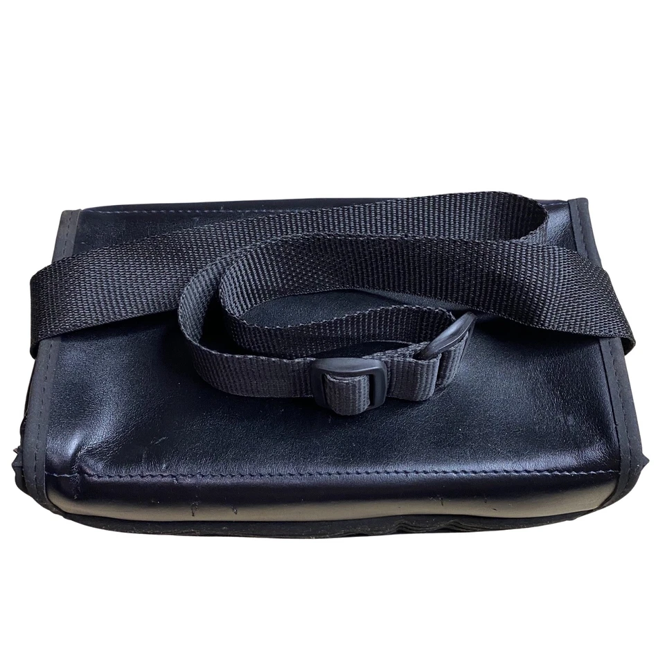 Vintage 8 Track Vinyl Storage Case Holds 9 Black - Изображение 2 из 4