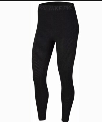 nike pro hyperwarm velour tights
