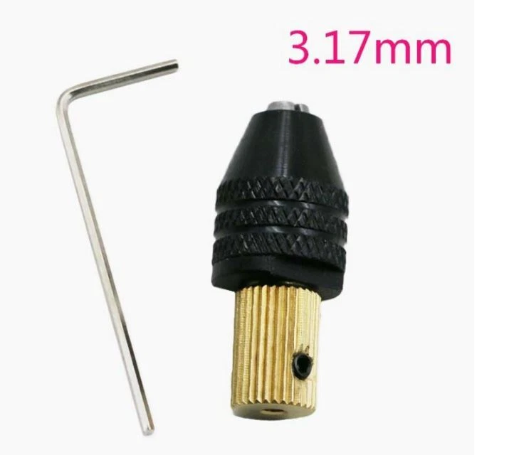 Mandrino Per Trapano A 3 Ganasce E Set Di Dadi Rotanti Di Ricambio Con - Foto 10