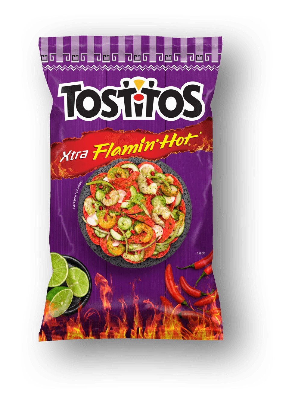 2 BAGS TOSTITOS XTRA FLAMIN HOT MEXICAN CHIPS (240g EACH) eBay