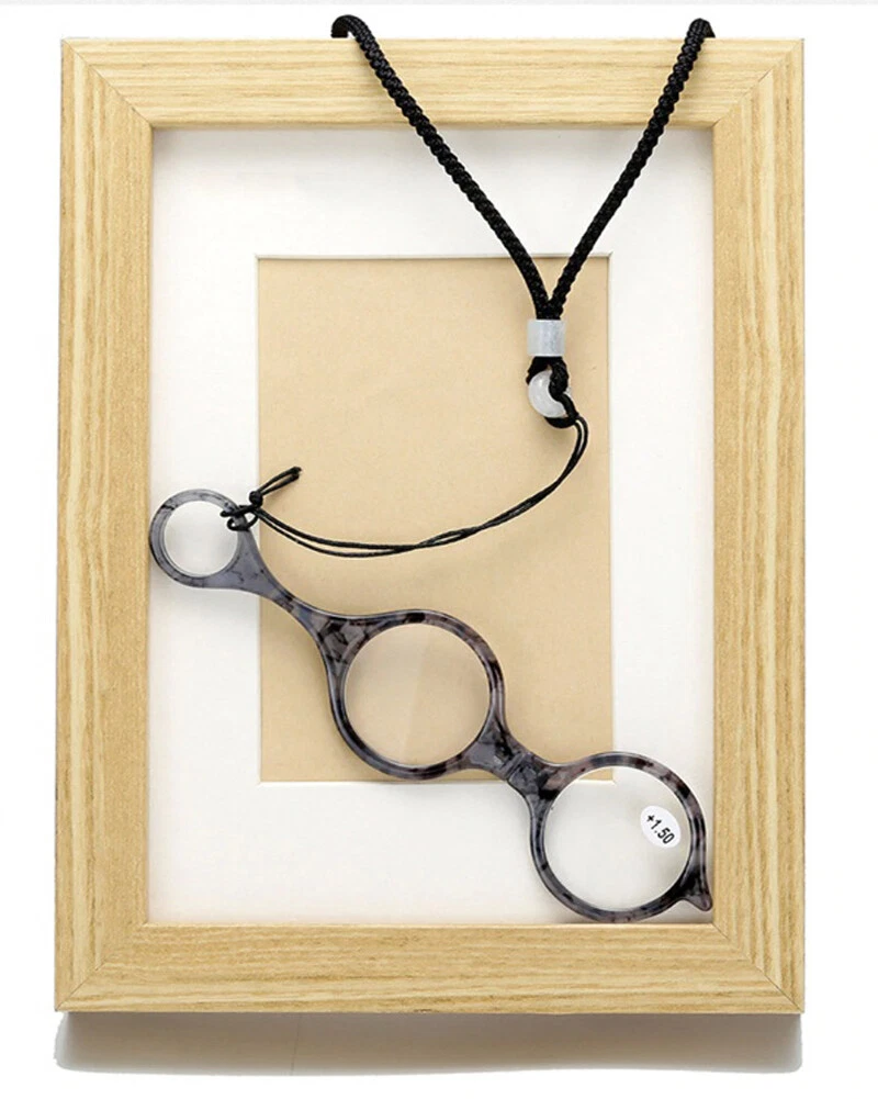 Mini Folding Pendant Necklace Reading Glasses Lightweight Portable glasses