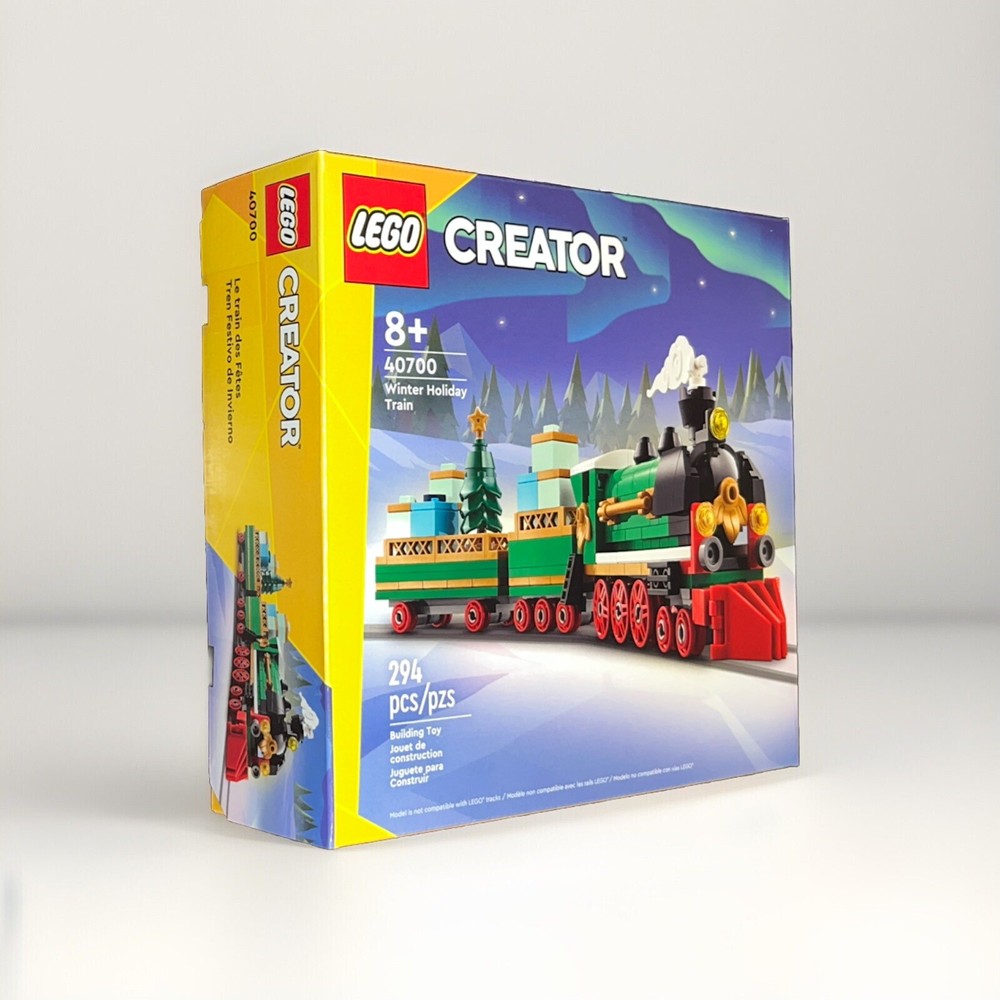 ✅ NEW LEGO 40700 Winter Holiday Train Set Limited Edition Christmas GWP