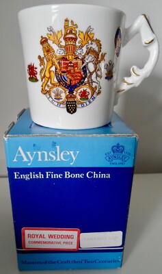 Aynsley Prince Of Wales Charles Prinzessin Lady Diana Hochzeit 1981 Stammbaum Tasse