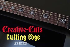 Darth Vader BLACK & WHITE Fret Marker Stickers Decals for BASS and GUITAR