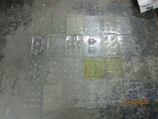 Vintage 24 Plastic Candy Chocolate Molds East Coast Apollo More Lot 7