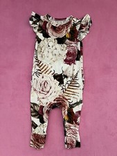 Posh Peanut Floral Romper