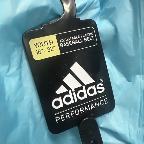 Adidas Performance Adjustable Baseball Belt Youth Sz~ 18"-32" Royal Blue - Picture 2 of 3