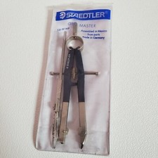 STAEDTLER GEO MASTER 556 00 WP Drafting Compass Made in Germany