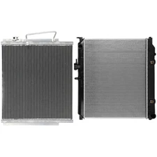 Radiator & AC Condenser Cooling Kit For 2004-2012 Chevrolet Colorado GMC Canyon