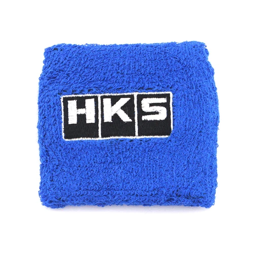 2Pcs HK S Blue Clutch Brake Oil Reservoir Fluid Tank Cover Sock Car Sweat Band - Bild 6 von 7