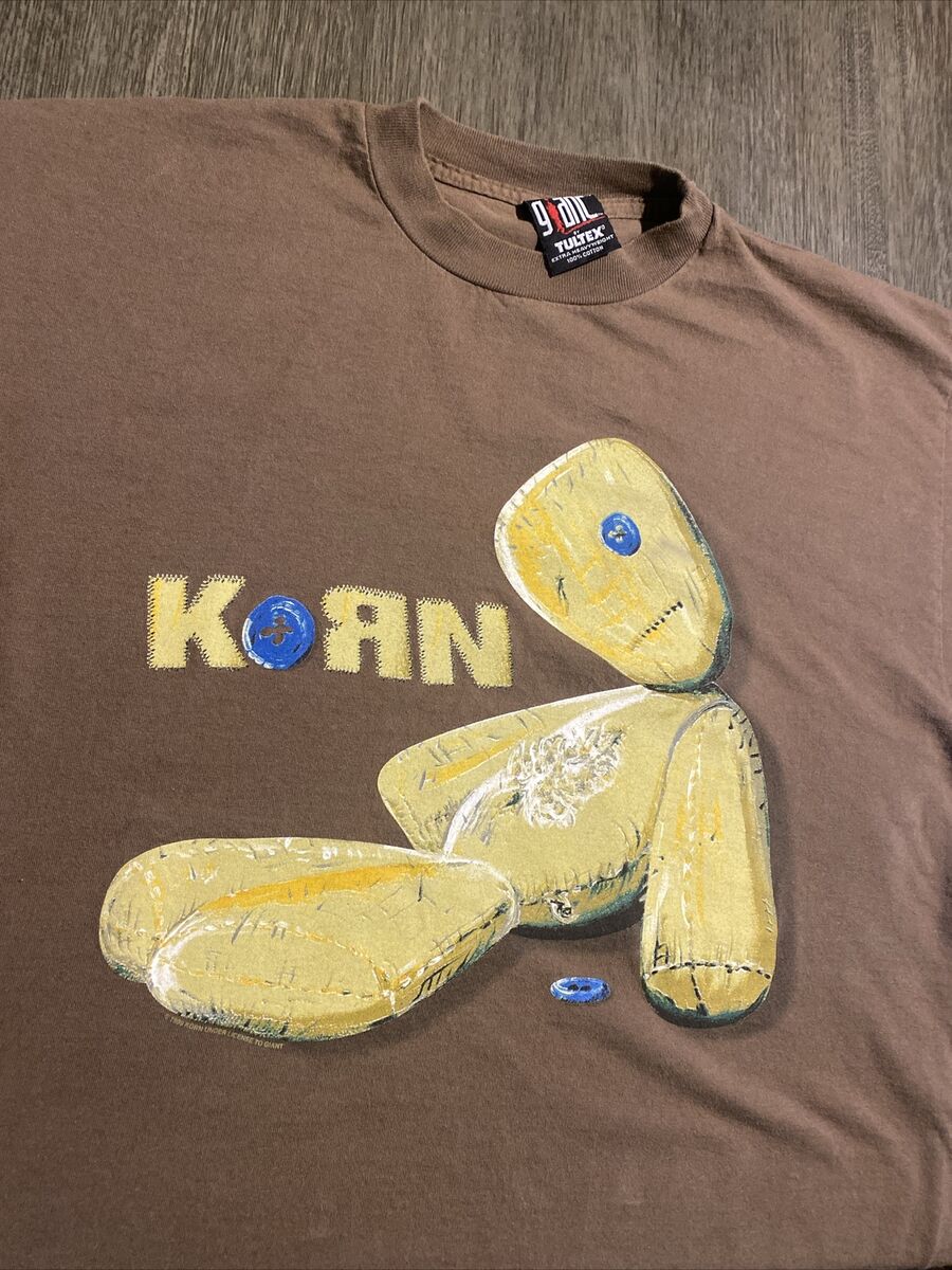 Korn 1999 Vintage Issues Tour T-shirt Giant Tultex Tag XL Korn 1999 Vintage Issues Tour T-shirt Giant Tultex Tag XL