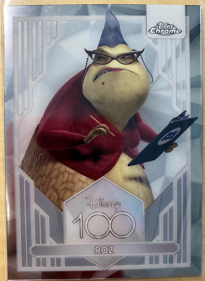 TCS 1888; 2023 TOPPS DISNEY CHROME 100 Roz # 46