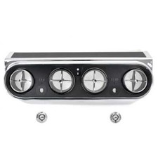 Mustang Air Conditioning Bezel Assembly For Underdash Hang-on Ac 1966 Mustang Air Conditioning Bezel Assembly For Underdash Hang-on Ac 1966
