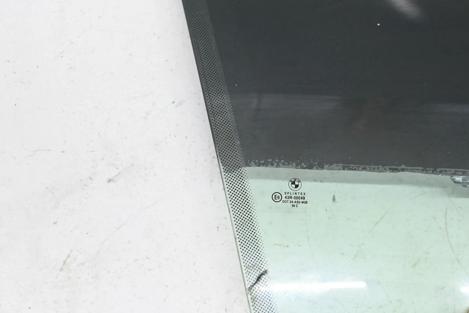 ⭐ 92-00 Bmw E36 Serie 3 Puerta Delantera Derecha Paso Ventana Panel Vidrio Unidad Verde Fabricante Original Foto 3 de 4