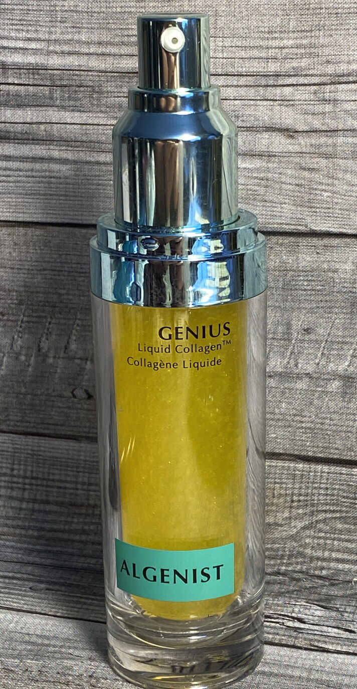 NEW Algenist 'GENIUS' Liquid Collagen Serum Supersized 2oz / 60ml PLEASE READ