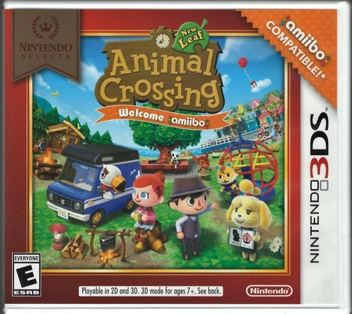 Animal Crossing: New Leaf (Select) 3DS (Brand New Factory Sealed US Version) Nin
