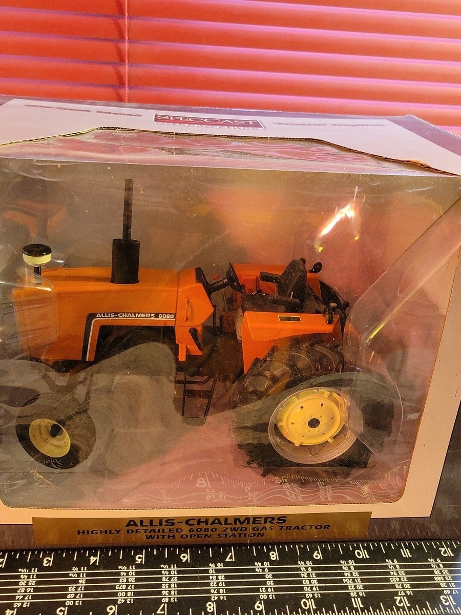 Allis Chalmers 6080 1/16 diecast farm tractor replica collectible