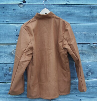 Confederate CSA Butternut Wool Sack Coat, Civil War 48 | eBay