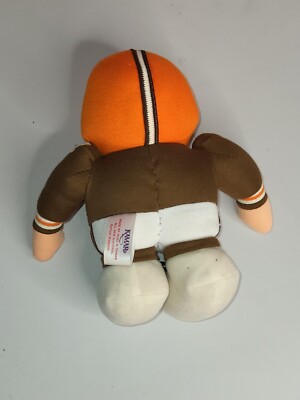 Vintage KAMAR Cleveland Browns #12 NFL Football 8” Plush Toy | eBay