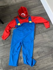 Mario Brothers Costume, size 8