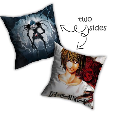 Anime Death Note, ryuk Two sides pillow cover