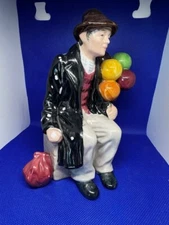 Vintage The Leonardo collection fine porcelain Ballon Man Figurine