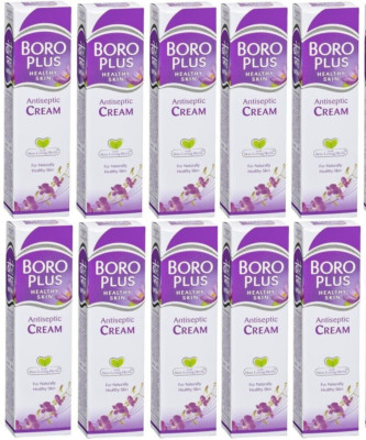 10 Pc X 120 ml BOROPLUS Antiseptic Cream for Total Skin Care + Free Shipping
