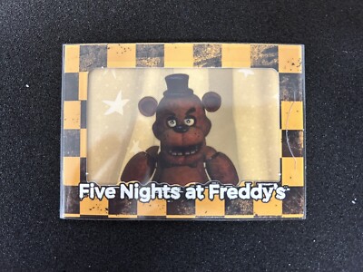 FiGPin Five Nights at Freddy's Cybercel ''Freddy Fazbear'' COMMON Card (FNF-01-01)