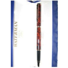 Waterman Preface Marble Brown  & Gold  Rollerball Pen New In Box