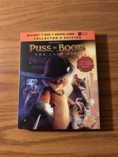 Puss in Boots: The Last Wish Blu-ray/DVD, 2022, Includes Digital Copy NEW