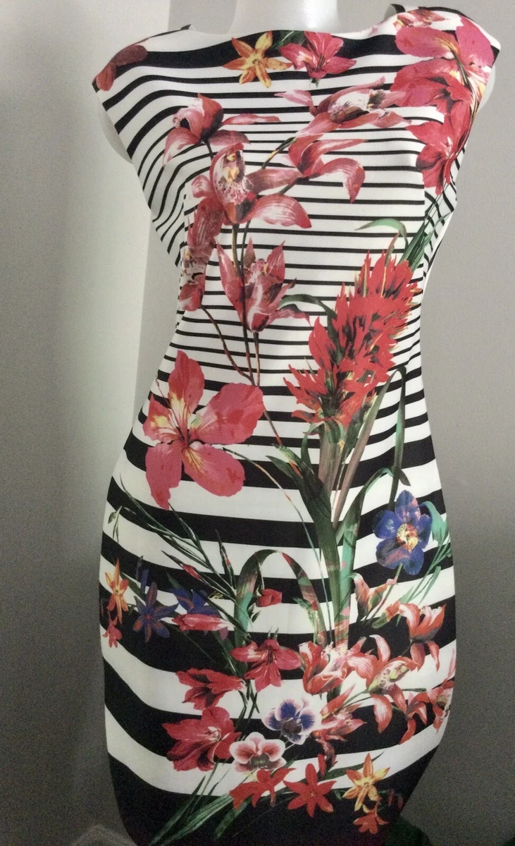 Gabby * Skye MULTICOLOR Polyester/Spandex SUMMER DRESS Size: 10