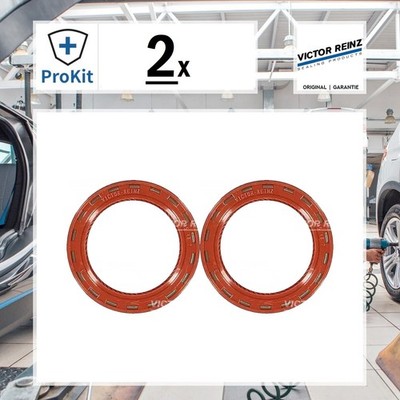 2x Victor Reinz Wellendichtring, Nockenwelle für Opel CORSA D CORSA C MERIVA A