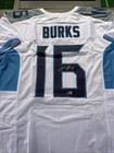Treylon Burks Autographed Signed XL Custom Titans Jersey-Beckett Witnessed — photo 6