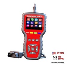 2-in-1 OBD2 Scanner and Battery Tester - Enhanced Car Code Reader  Engine