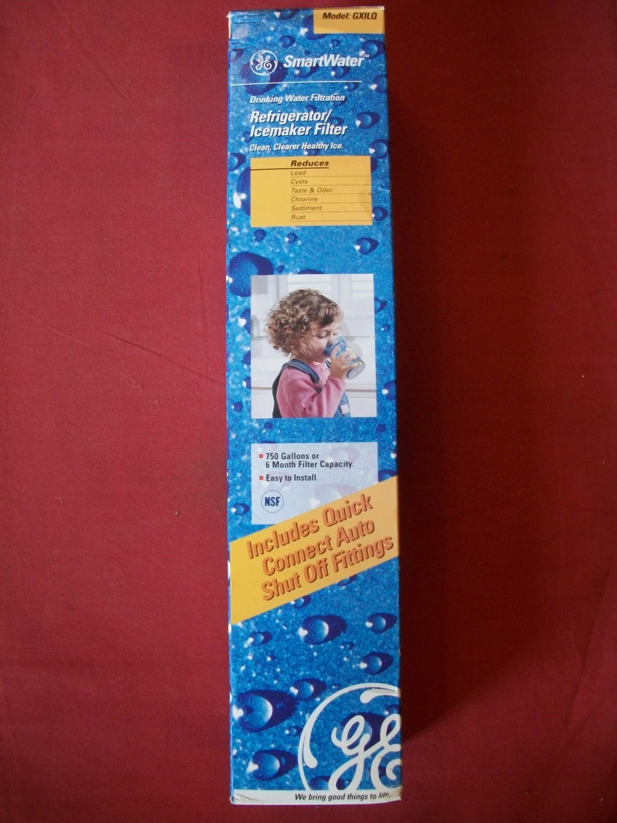 GE Smart Water Refrigertor Icemaker Filter #GXILQ, NOS NIB
Opens in a new window or tab