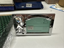 Cornice portafoto GIORNO MATRIMONIO con strass elementi in cristallo Swarovski - regalo matrimonio