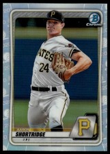 2020 Bowman Draft #BD-101 Aaron Shortridge Chrome Refractor