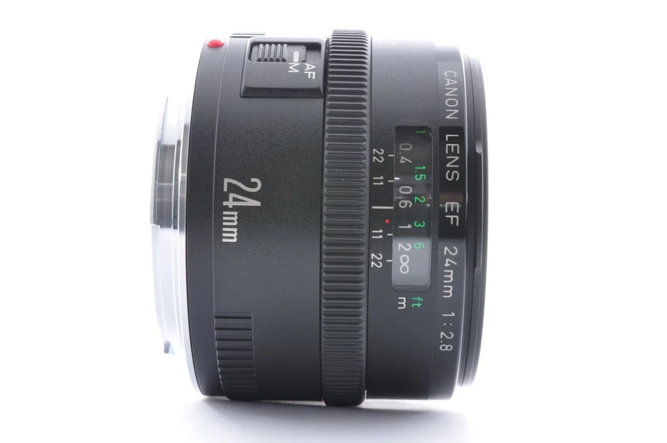 Canon EF 24mm f/2.8 Wide Angel Prime AF Lens [Mint] From Japan w/Caps #0259 - Image 3 of 4