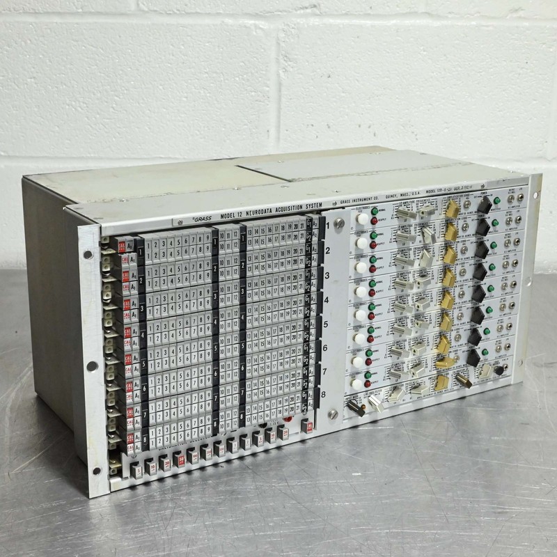 Grass Model 12 Neurodata Acquisition System 12B-8-23 Mini Electrode Board EEG