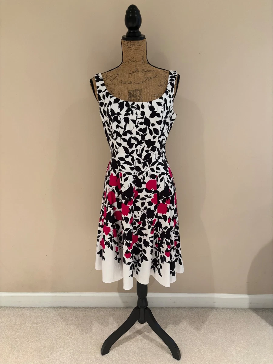 nine west dresses black and white Women's Nine West Shift Mini Dress