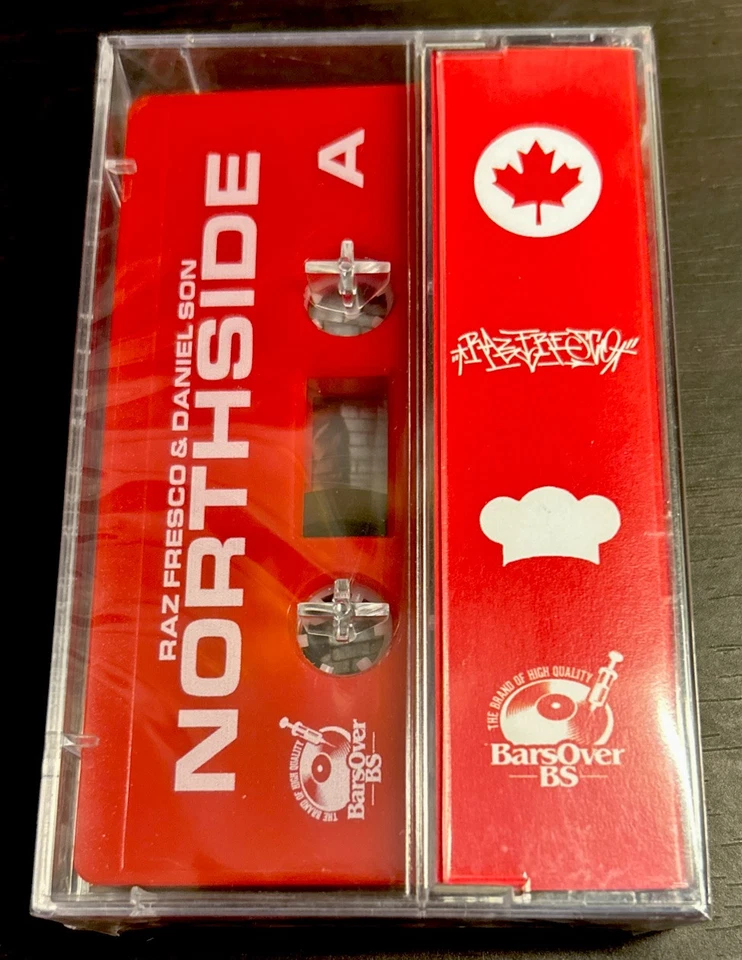 RAZ FRESCO & DANIEL SON Northside /20 Promo Red Cassette Tape SEALED! BarsOverBS - Image 4 of 4
