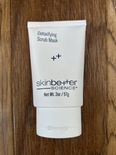 Skinbetter Science Detoxifying Scrub Mask 2oz Brand New Sealed