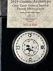 Silver Shield 1 oz Cosmic Archetype 2019 PROOF Conscientia Series #21