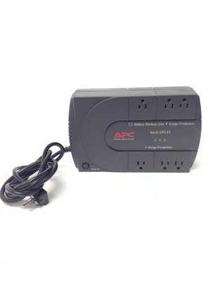 APC Back-UPS ES 500 BE500U 6-Outlet UPS Plus Surge Protection, No Battery