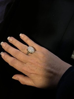 Vintage Silber Opal Ring 925 Reinheit