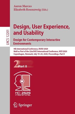 Design, User Experience, and Usability. Design for Contemporary Interactive Envi